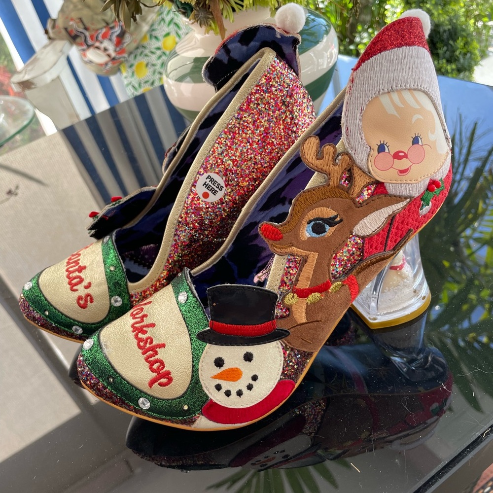 Irregular Choice Santa Helper Heels size 9 (40)